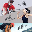 TUTT Sports Earphones Bluetooth Headphones with ENC Microphone Bone Conduction Wireless Headset for Workouts and Running, 10 Hours of Music, Casque sans fil à Conduction osseuse