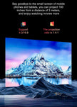 TUTT T12 Pro 4K Gaming Projector Home Theatre Wifi & Bluetooth, 600ANSI Native Auto Focus Home Theater Smart Project Up to 150” Premium Accessories