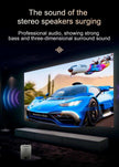 TUTT T12 Pro 4K Gaming Projector Home Theatre Wifi & Bluetooth, 600ANSI Native Auto Focus Home Theater Smart Project Up to 150” Premium Accessories