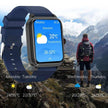 TUTT Classic Smartwatch 1.91” HD Dial | Pedometer Health and Fitness Tracking | Smart Watch For Women and Men | 2 Straps Steel & Rubber T9
