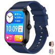TUTT Classic Smartwatch 1.91” HD Dial | Pedometer Health and Fitness Tracking | Smart Watch For Women and Men | 2 Straps Steel & Rubber T9