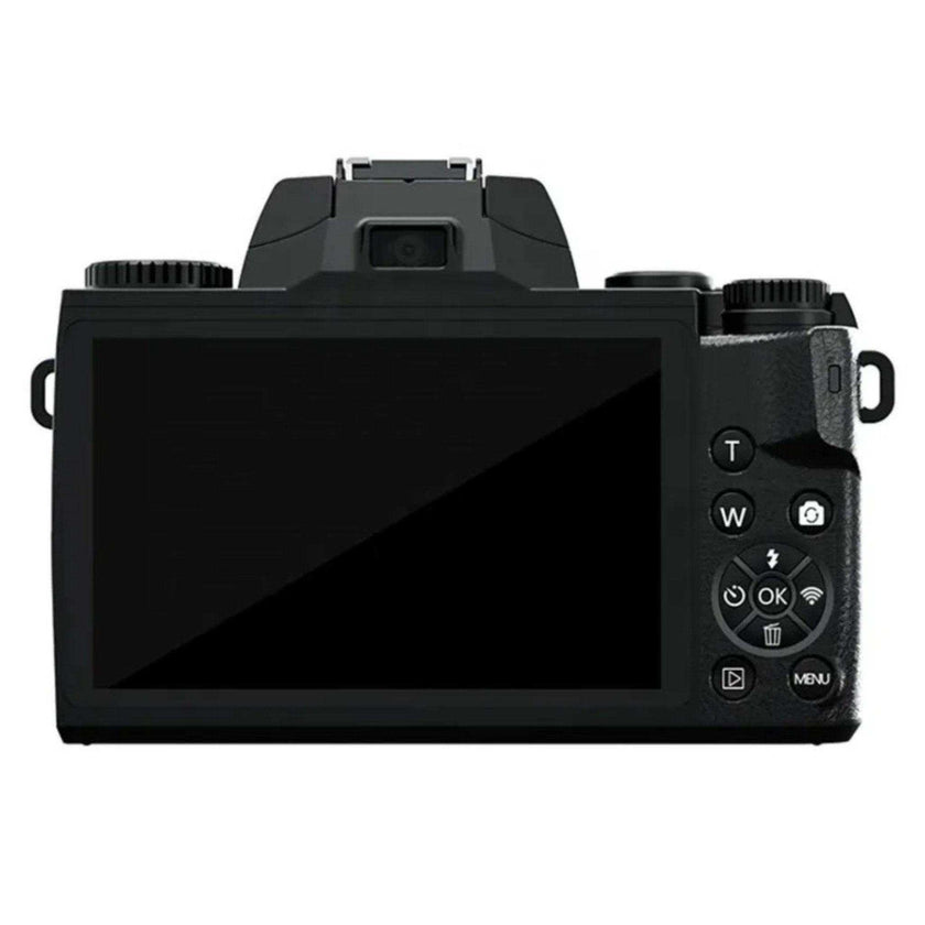 TUTT 64MP Digital Camera and Camcorder 4K/60fps Mirrorless | Dual Camera for Selfie Vlogging W5 | Premium Combo + 128GB SanDisk