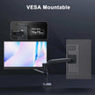 TUTT Wireless 15.6 inch Portable Monitor FHD IPS USB-C HDMI with Kickstand & VESA | Speaker and Stand All Devices