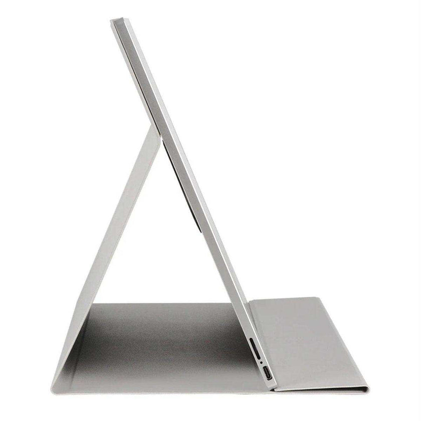 TUTT 16” Portable Touchscreen Monitor FHD IPS | Stand & Case | Built-in Speaker | Aluminum Frame