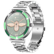 TUTT Women’s Smart Watch | Slim & Stylish Design 1.27” HD Dial | Waterproof | AI Voice Assistant | Women’s Health & Sports Tracker Smartwatch | W1 2 Strap