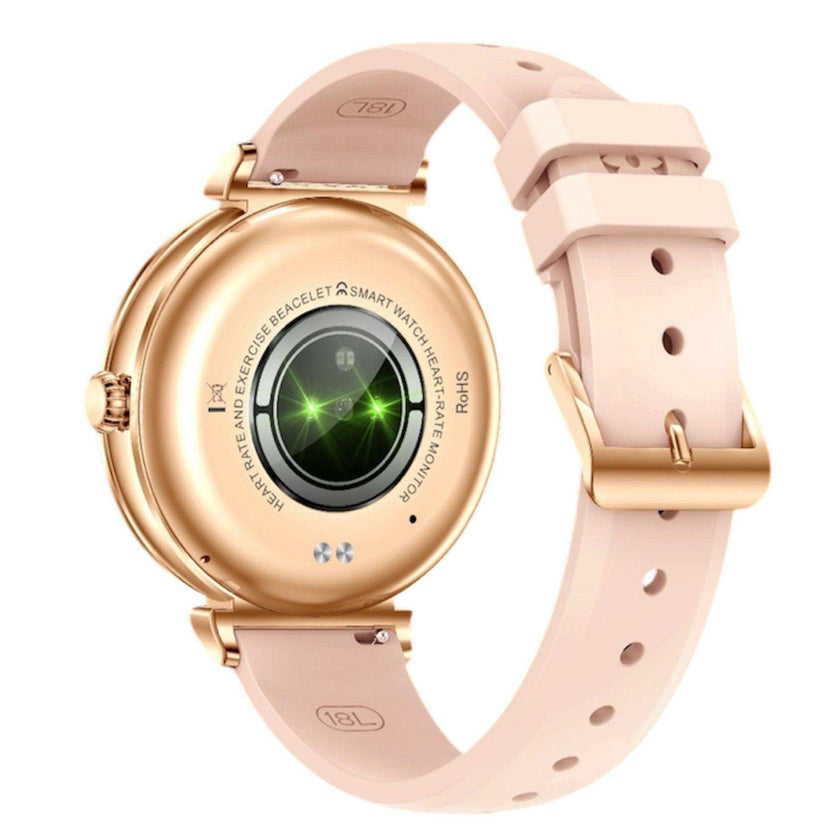 TUTT Women’s Smart Watch | Slim & Stylish Design 1.27” HD Dial | Waterproof | AI Voice Assistant | Women’s Health & Sports Tracker Smartwatch | W1 2 Strap