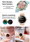 TUTT Women’s Smart Watch | Slim & Stylish Design 1.27” HD Dial | Waterproof | AI Voice Assistant | Women’s Health & Sports Tracker Smartwatch | W1 2 Strap