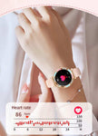 TUTT Women’s Smart Watch | Slim & Stylish Design 1.27” HD Dial | Waterproof | AI Voice Assistant | Women’s Health & Sports Tracker Smartwatch | W1 2 Strap