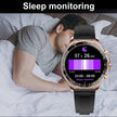 TUTT Classic Smartwatch for Men Metal Case | 1.55'' Large HD Screen IP67 Tactical Smart Watch with BT Call Pedometer  Straps (Leather Metal) X108