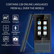 TUTT Z6 4G AI Language Voice and Image Translator Two Way | Simultaneous Interpretation | 1G 16G ROM AI Assistance | 138 Online 19 Offline | Micro SIM Card