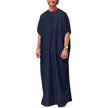 Fashionable and Elegant Tuxedo Malaysian Man Shirt Arab  Robe Moroccan Men's Jalabiya