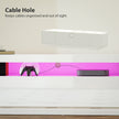 Greer Modern TV Stand with RGB LED Lights-for 65-85