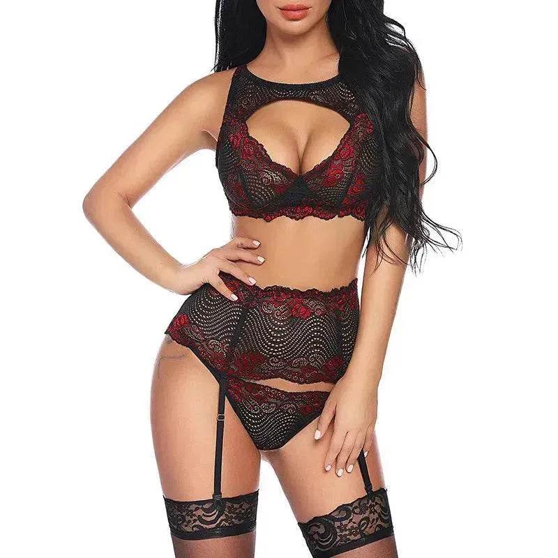 Two-tone lace lingerie