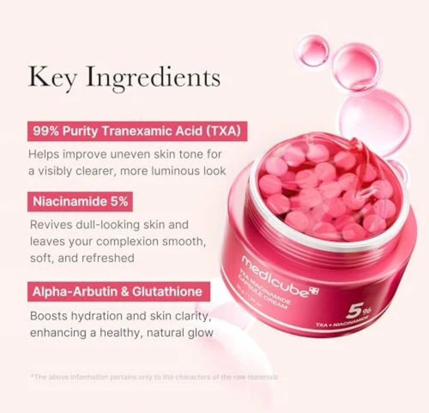 Medicube TXA Niacinamaide Capsule Cream 55g