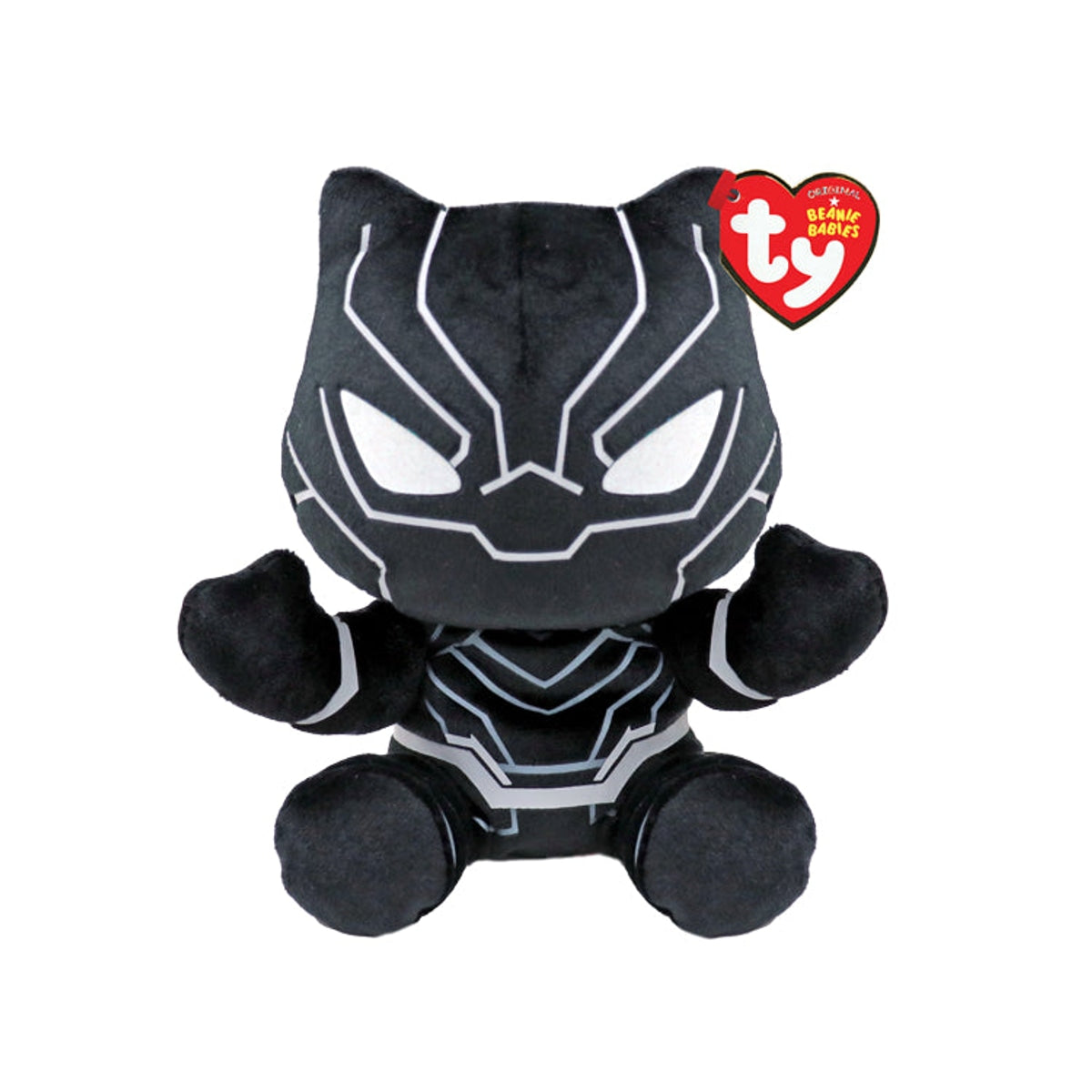 Ty Marvel Black Panther Floppy Plush 8