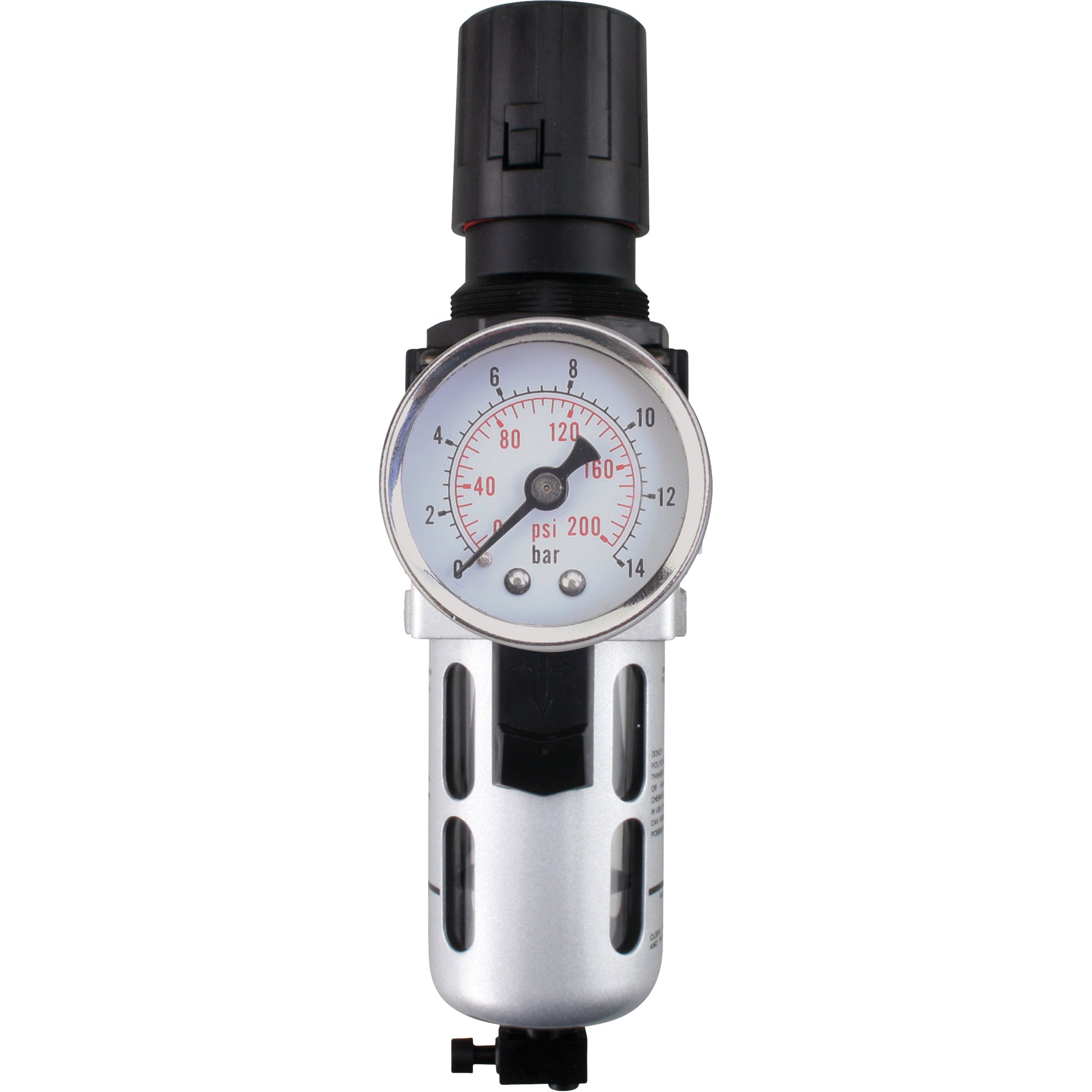Filtre/régulateur d'air modulaire (manomètre inclus), 3/8