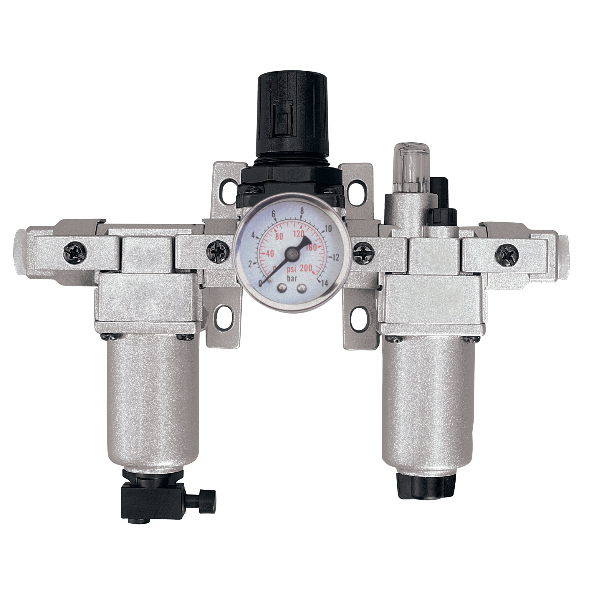 Modular Filter, Regulator & Lubricator (Gauge Included), 1