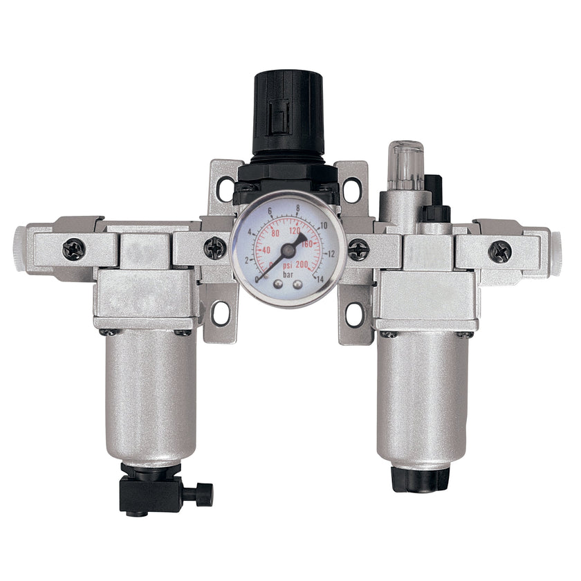 Modular Filter, Regulator & Lubricator (Gauge Included), 1