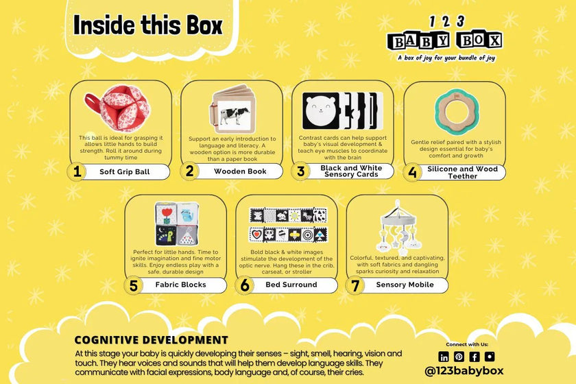 123 Baby Box - 0-2 Months Montessori Educational Box