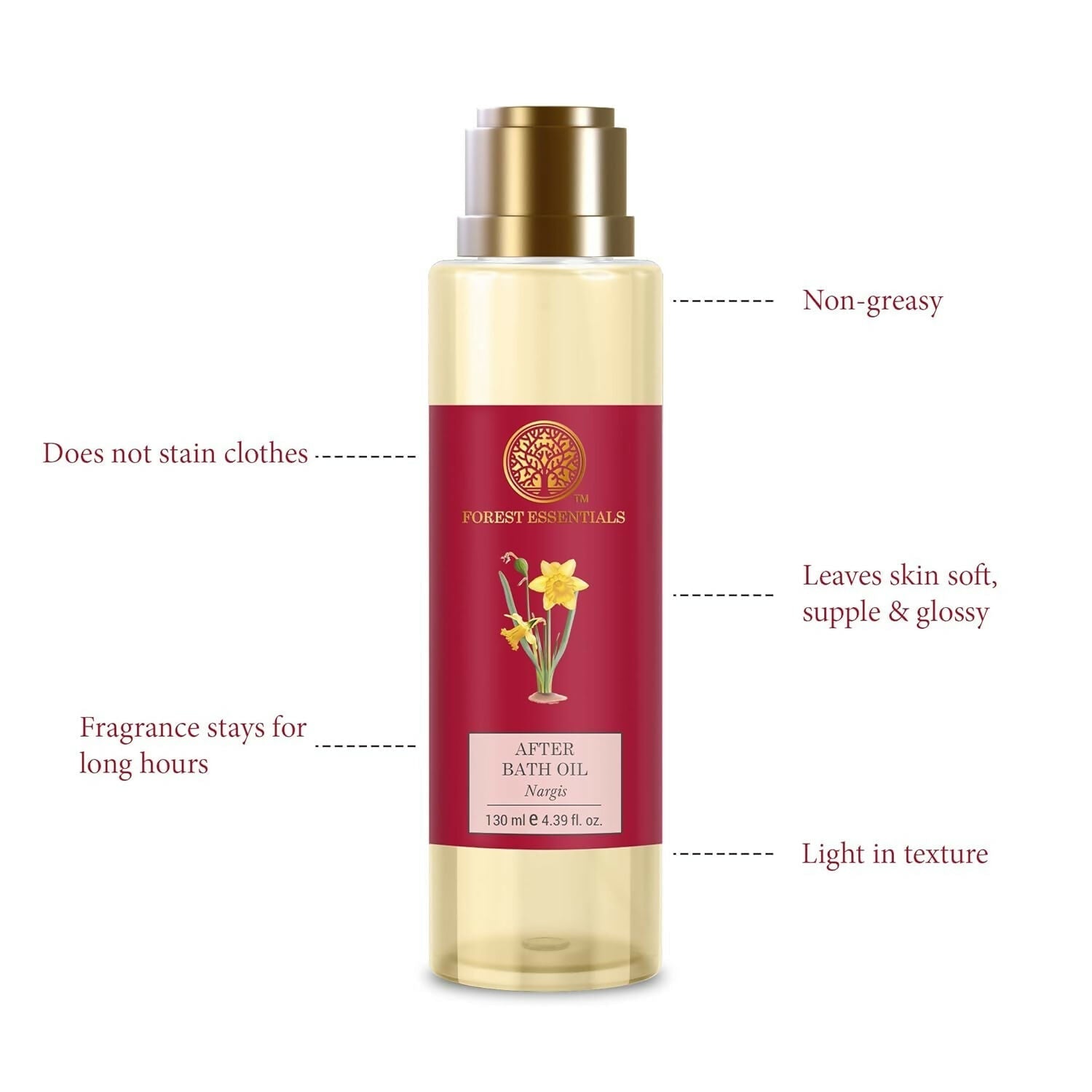 Forest Essentials After Bath Oil Nargis (50 ml)