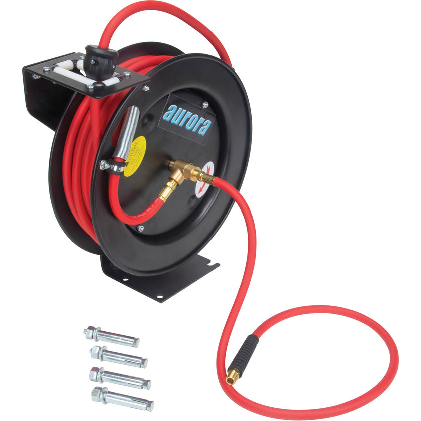 Hose Reel, Air/Water, 1/4