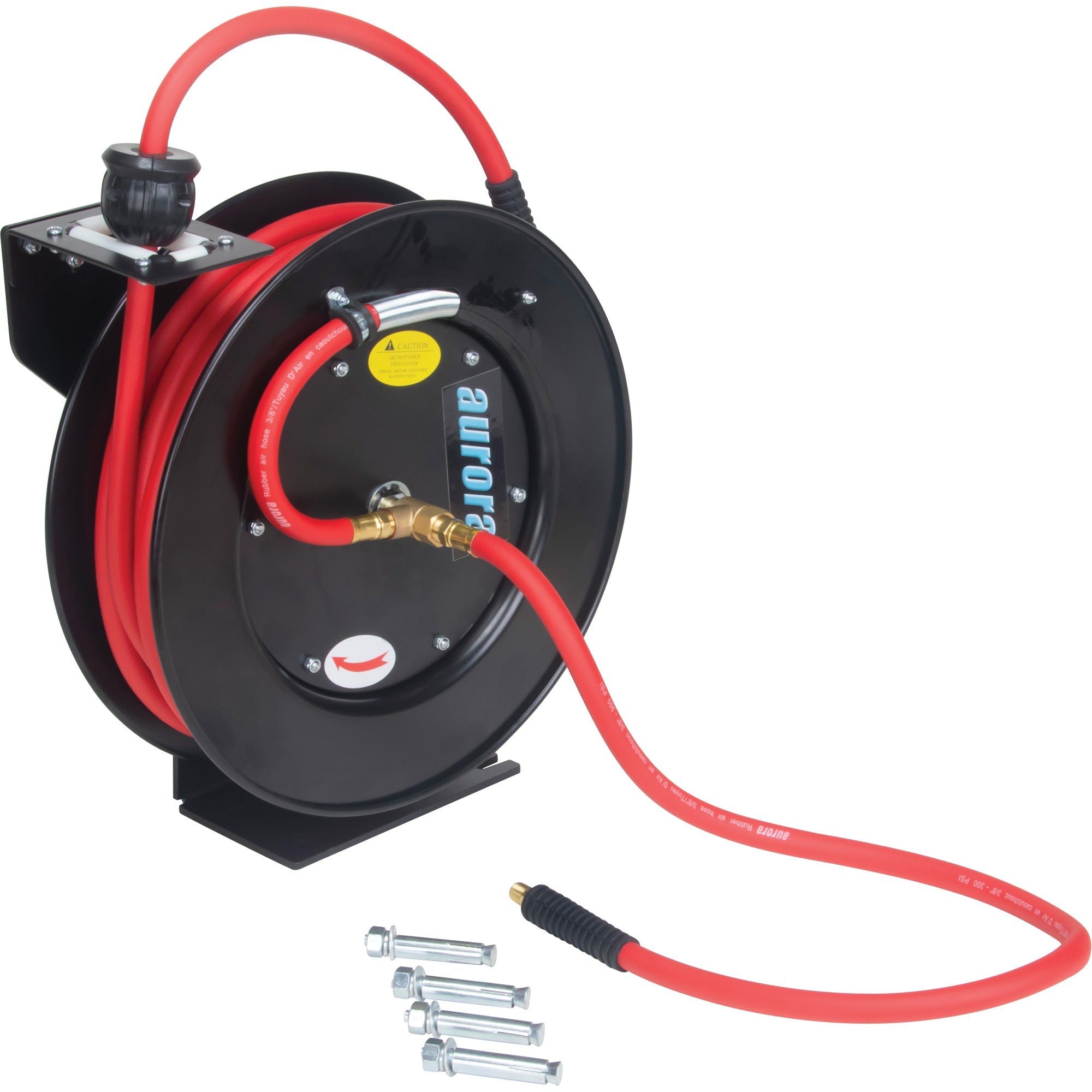 Hose Reel, Air/Water, 1/2
