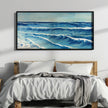 Uehara Konen Ocean Waves Print: Vintage Japanese Panoramic Art
