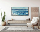 Uehara Konen Ocean Waves Print: Vintage Japanese Panoramic Art