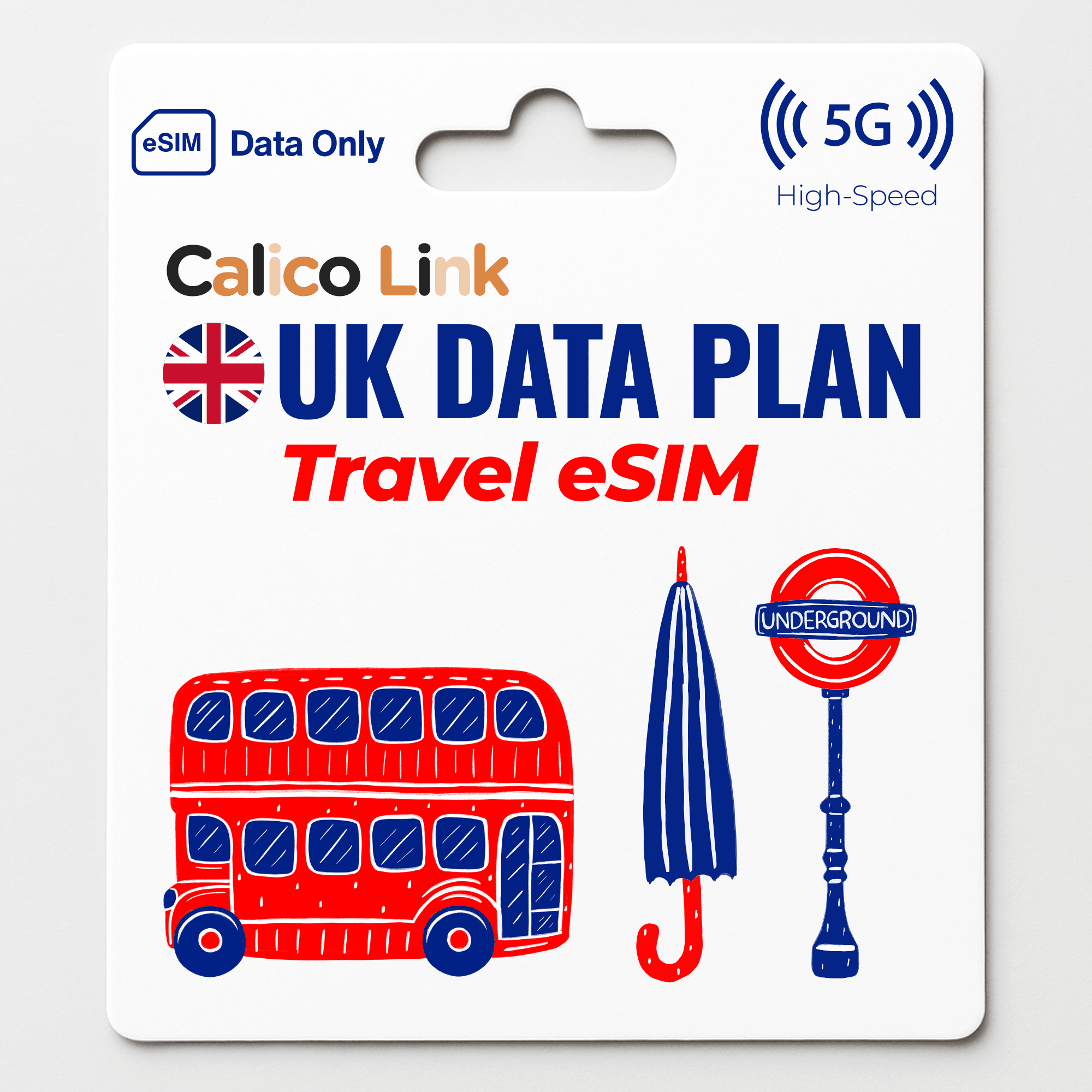 UK Travel eSIM | 5G Network
