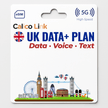 UK Travel eSIM Plus with Data, Calls & SMS