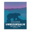 Ukkusiksalik National Park 'Explored' Poster, Canada Parks