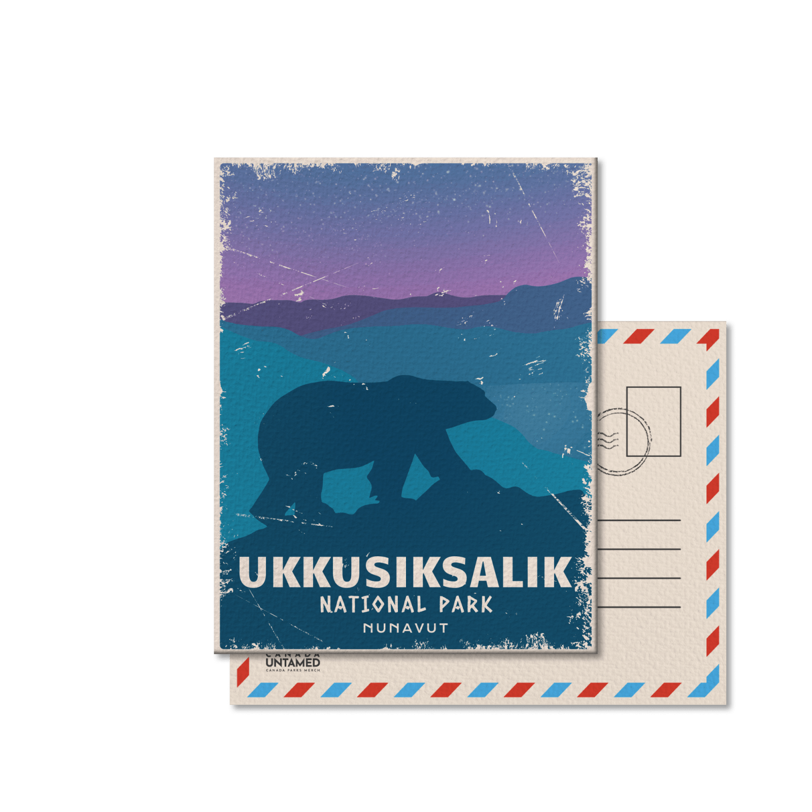Ukkusiksalik National Park of Canada Postcard, Canada Parks