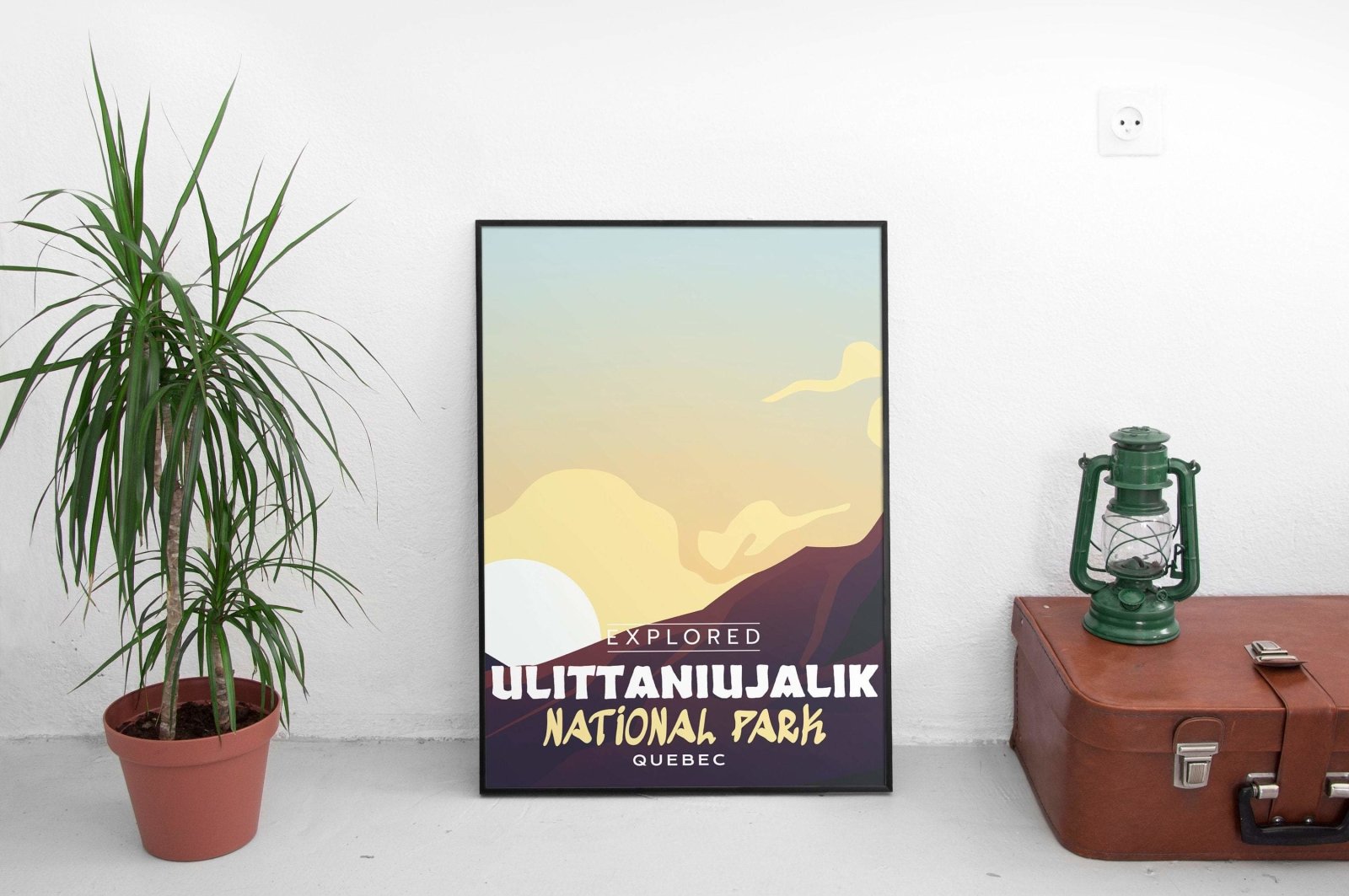 Ulittaniujalik National Park 'Explored' Poster, Canada Parks
