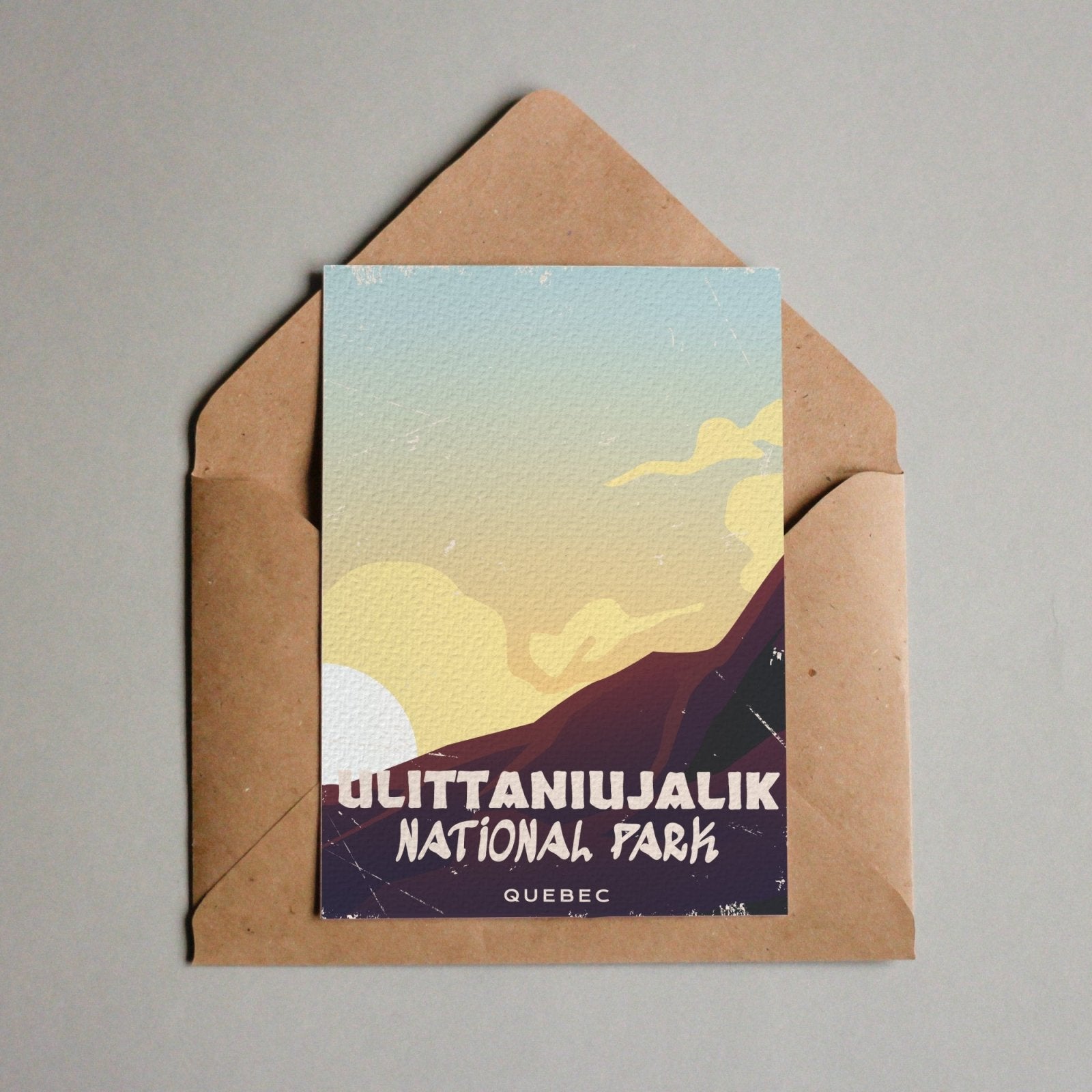Ulittaniujalik Quebec National Park Postcard, Canada Parks