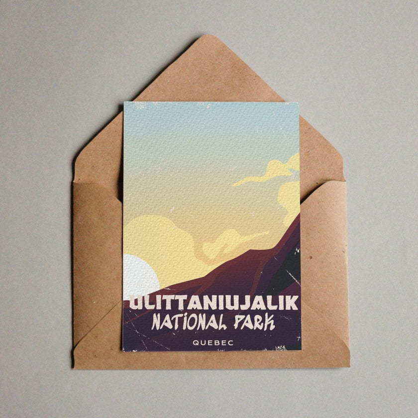 Ulittaniujalik Quebec National Park Postcard, Canada Parks