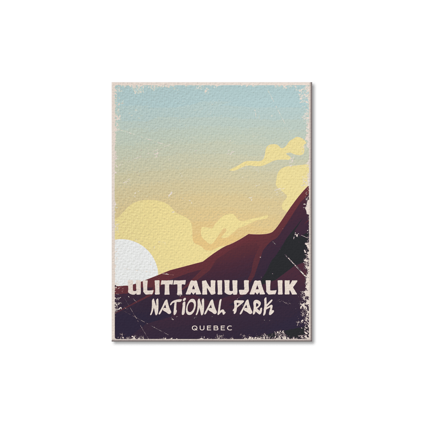 Ulittaniujalik Quebec National Park Postcard, Canada Parks