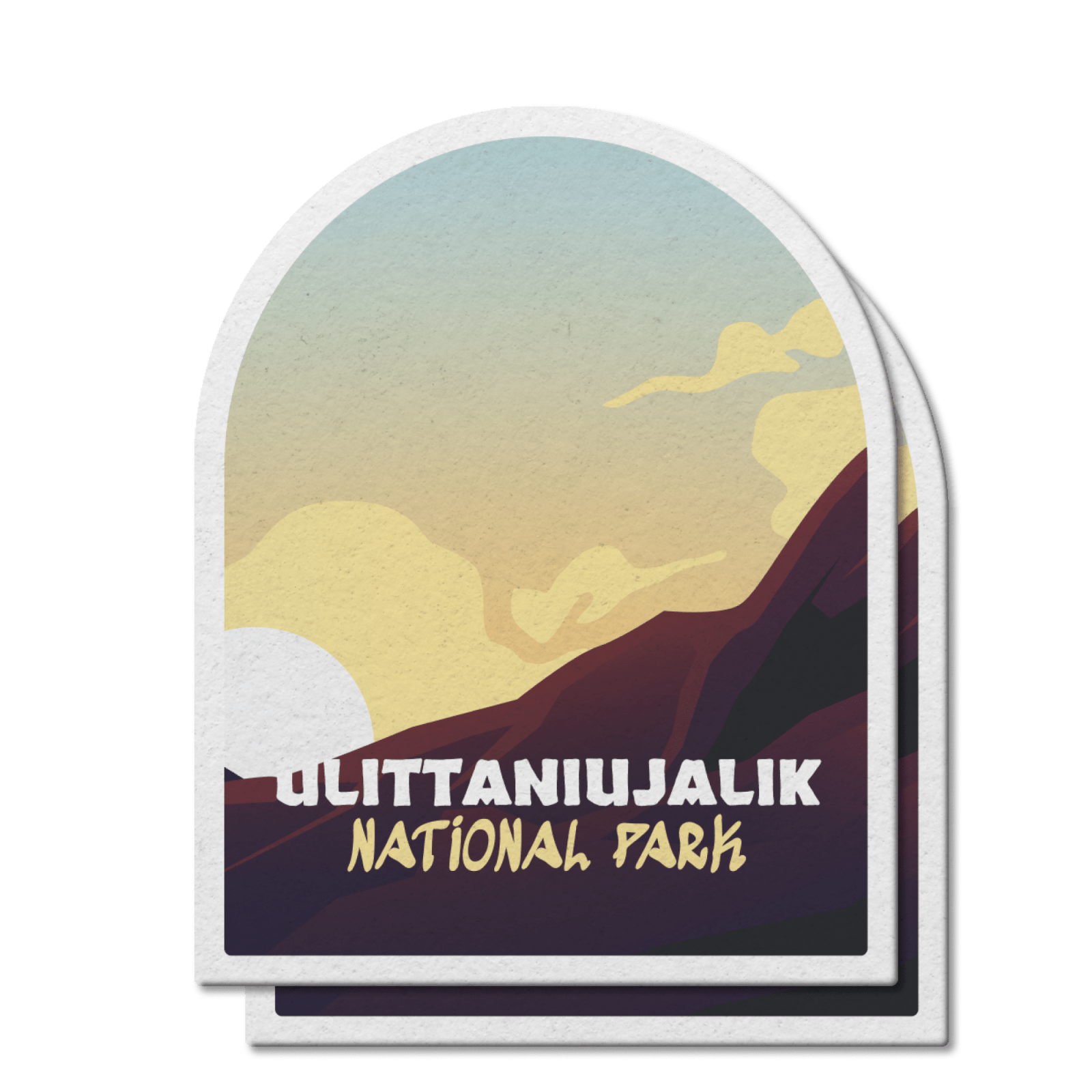 Ulittaniujalik Quebec National Park Waterproof Vinyl Sticker, Canada Parks