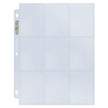 Ultra Pro Silver Series 9-Pocket Page for Standard Size Cards Each
