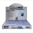 Ultra Pro Silver Series 9-Pocket Pages for Standard Size Cards 100 pk