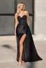 Strapless &nbsp;flattering silhouette dress
