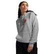 Black Under Armour® hoodie for unisex