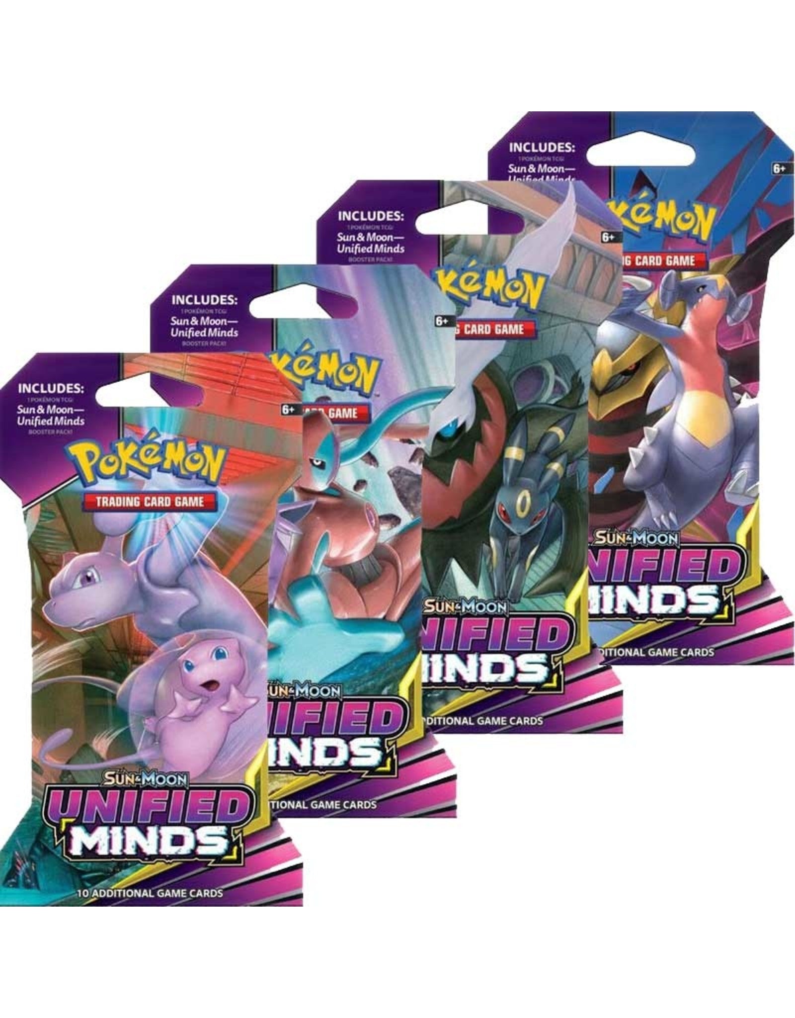 Pokémon TCG - Sun & Moon - Unified Minds - Sleeved Booster Pack