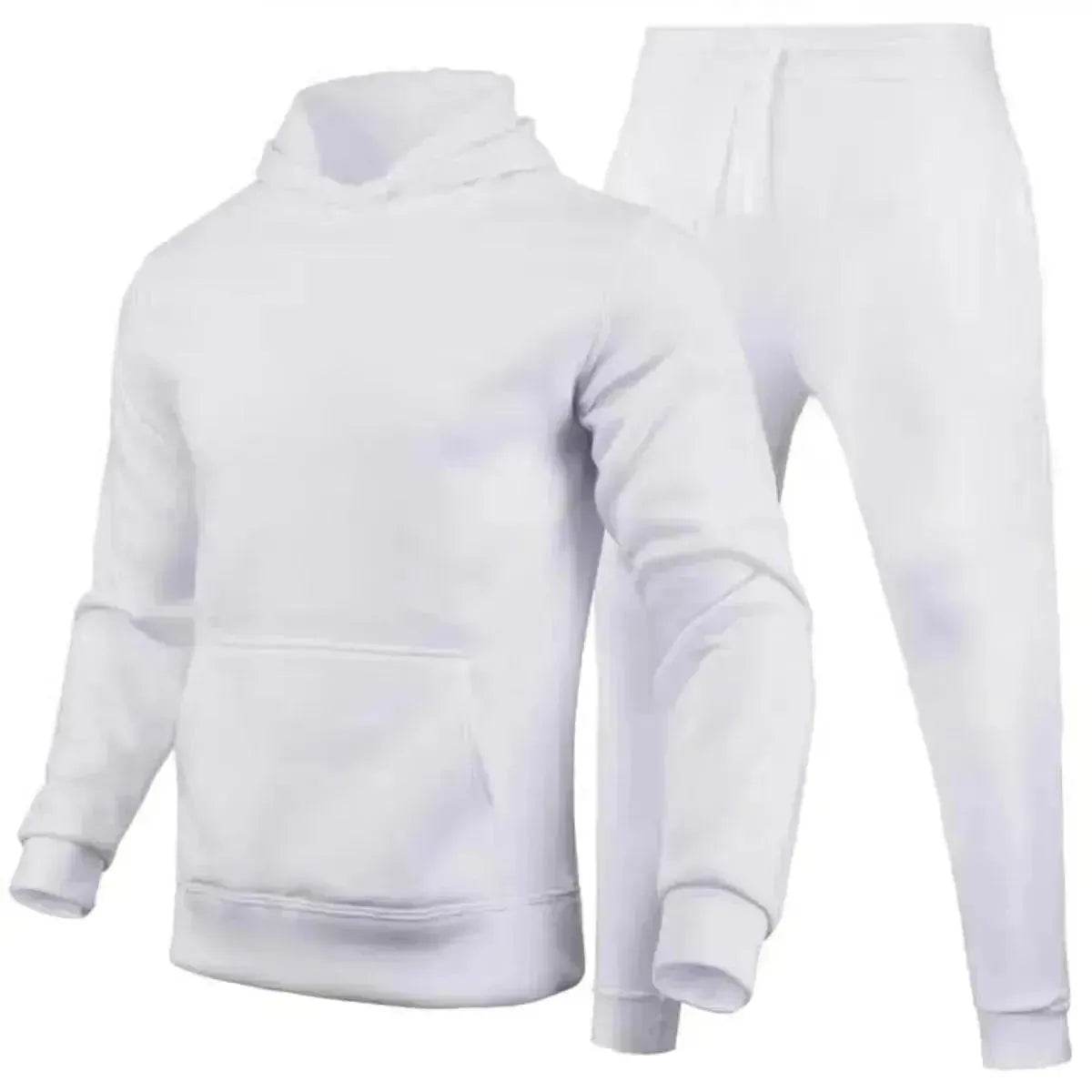 Unisex  Casual European Size Blank Solid Color Set