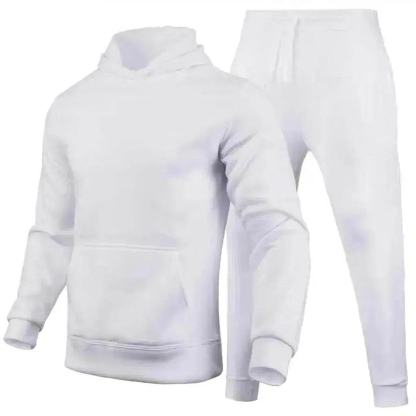 Unisex  Casual European Size Blank Solid Color Set