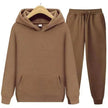 Unisex  Casual European Size Blank Solid Color Set