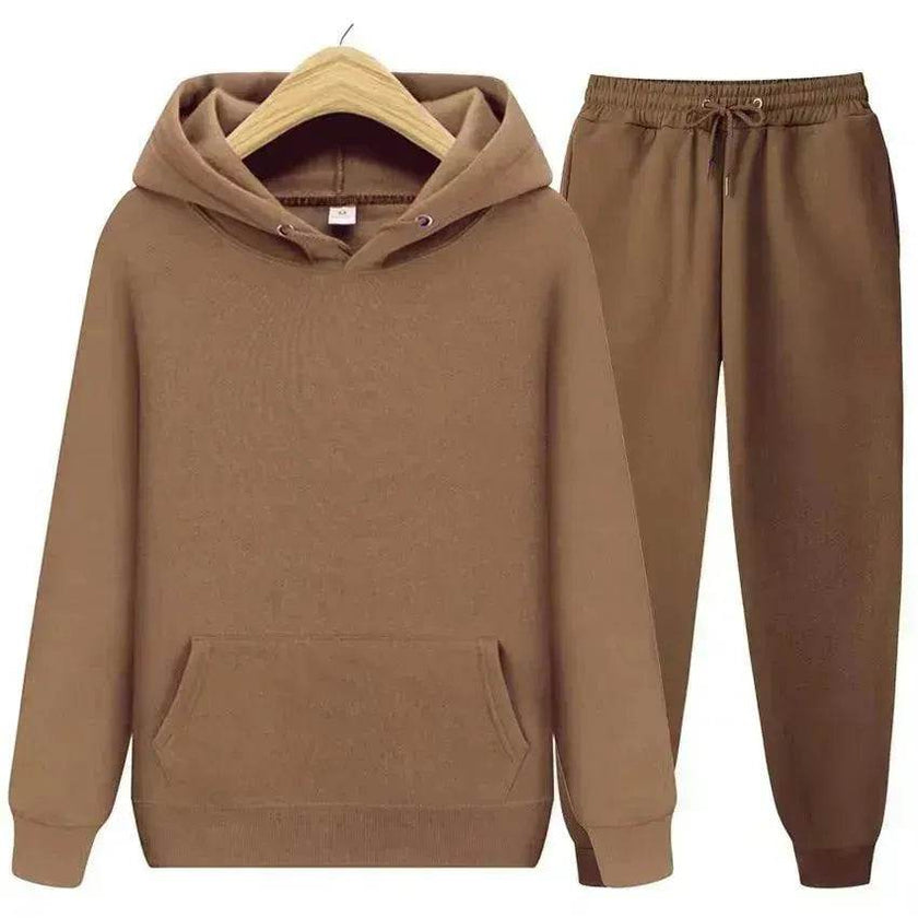 Unisex  Casual European Size Blank Solid Color Set