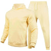 Unisex  Casual European Size Blank Solid Color Set
