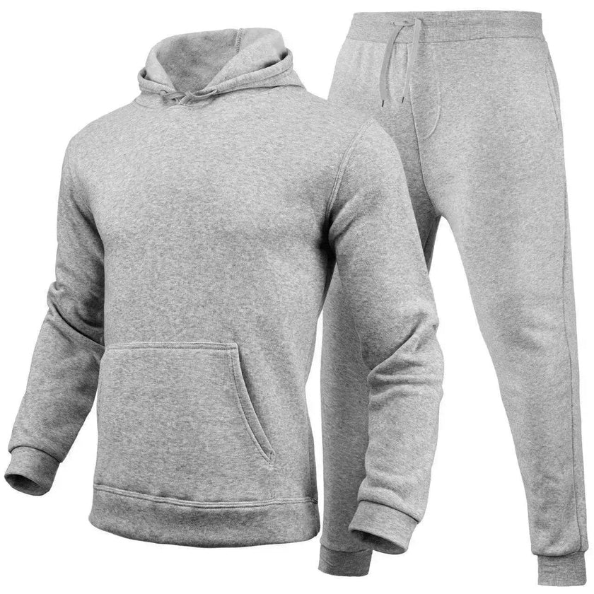 Unisex  Casual European Size Blank Solid Color Set