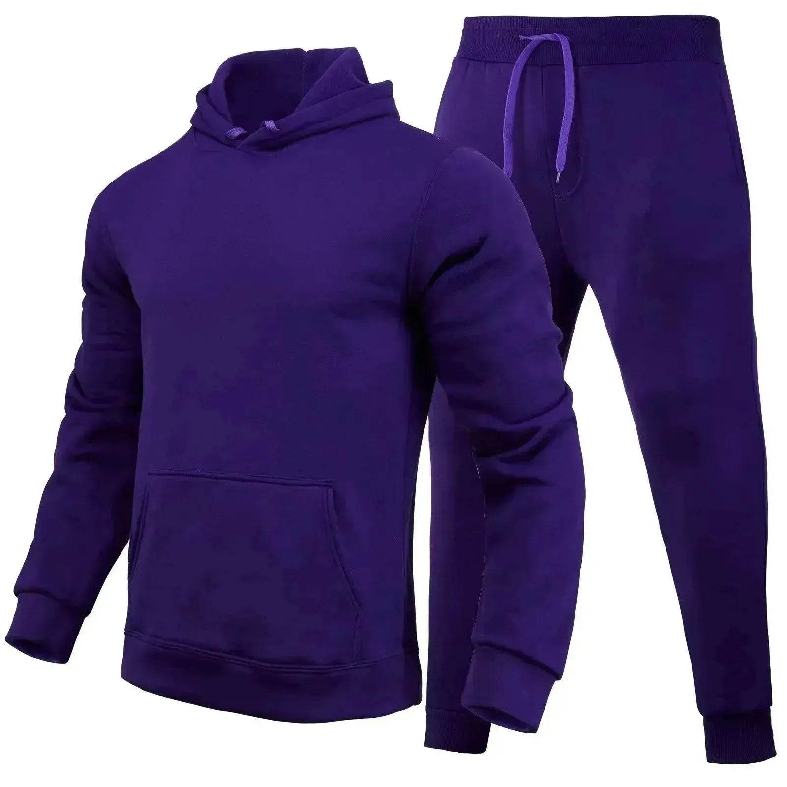 Unisex  Casual European Size Blank Solid Color Set