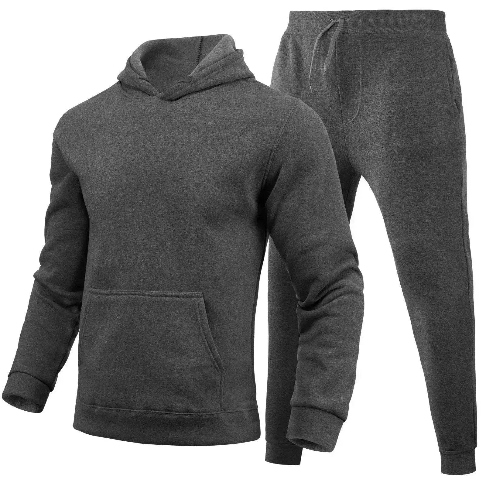 Unisex  Casual European Size Blank Solid Color Set